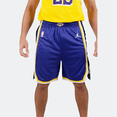 Short violet des Lakers de Los Angeles pour hommes